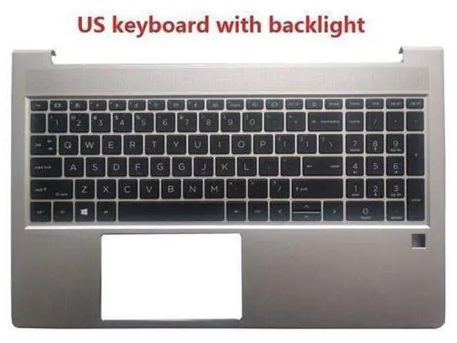 Main image of For PROBOOK 450 G8 Palmrest Cover & US Keyboard M21742-001 Backlit Top