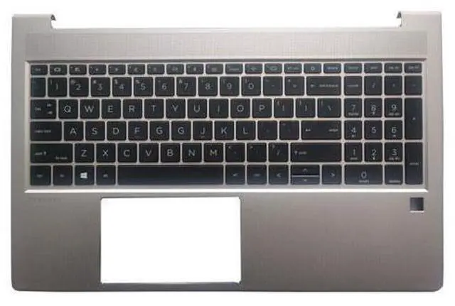 Alt view image 4 of 4 - For PROBOOK 450 G8 Palmrest Cover & US Keyboard M21742-001 Backlit Top