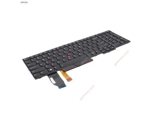 Alt view image 2 of 5 - Keyboard for IBM E580 BLACK With Point Stick Backlit PK131672A24 CMNBL-106US