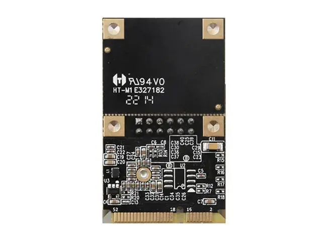 Alt view image 3 of 4 - Mini PCIe to 2.5G Gigabit Ethernet Network Card Realtek RTL8125BG, 2500Mbps RJ45, Full/Half Duplex, for Desktop, Embedded & Industrial Systems