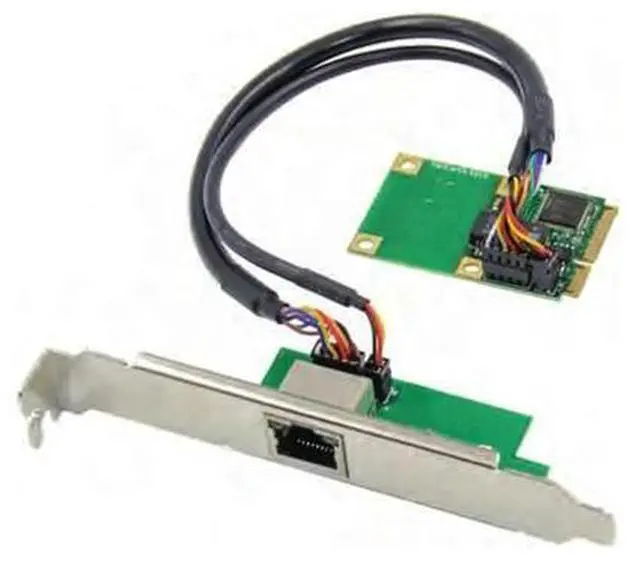 Main image of mini PCIe to Single port RJ45 Gigabit Ethernet NIC Network Card Mini PCIE Gigabit RJ45 LAN server network card 1000M to mpcie