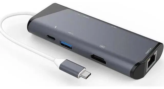 Main image of USB Docking Station, USB C Hub type c hub TO hdmi 4K Adapter Triple Display USB C Laptop Docking Station Dual Display for MacBook Pro/Air/M1/M2/Mac, USB C Hub for Dell/HP/Lenovo/Surface