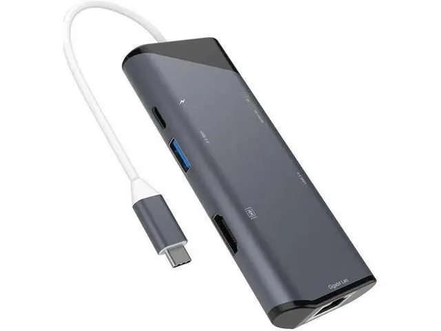 Alt view image 4 of 4 - USB Docking Station, USB C Hub type c hub TO hdmi 4K Adapter Triple Display USB C Laptop Docking Station Dual Display for MacBook Pro/Air/M1/M2/Mac, USB C Hub for Dell/HP/Lenovo/Surface