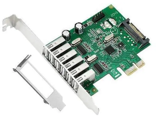 Main image of FOR PCIE Four-port USB2.0 Adapter Card 4D Large 4PIN Power Supply PCI-E To USB2.0 Expansion Card Mobile Phone