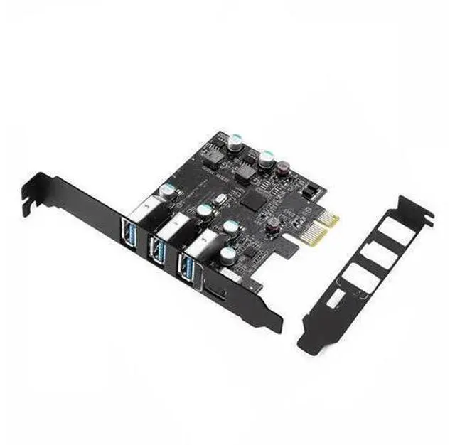 Main image of PCIE to 3 ports USB3.0 converter 1 port USB3.1 Type-c PCI Express Expansion Card Pro Fl1100 no need power supply