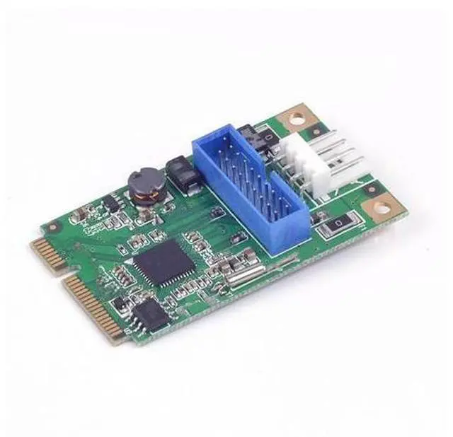 Main image of Mini PCIE USB Adapter Mini PCI-e to 2 port USB3.0 20PIN 19pin to mpcie Adapter Card usb 3.0 HUB
