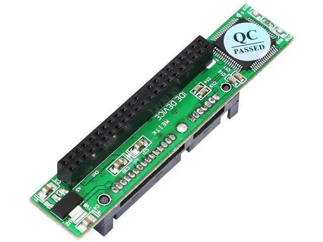 Alt view image 6 of 6 - SATA Male to 44 pin Female 2.5 inch IDE Adapter for PC and Mac Computer to SATA Hard Drive Interface Adapter(SATA M/2.5 F)