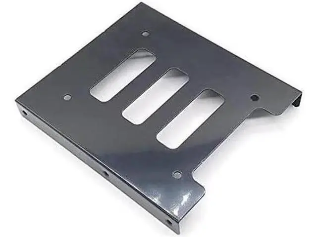 Alt view image 6 of 6 - 2.5 to 3.5 Inch Hard Disk Metal Bracket Adapter HDD Holder with IDE 4P Male to SATA 15 Pin Cable SATA 3.0 Cable for Desktop PCSSD Server (Red)