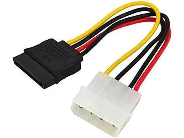 Alt view image 2 of 6 - 2.5 to 3.5 Inch Hard Disk Metal Bracket Adapter HDD Holder with IDE 4P Male to SATA 15 Pin Cable SATA 3.0 Cable for Desktop PCSSD Server (Blue)