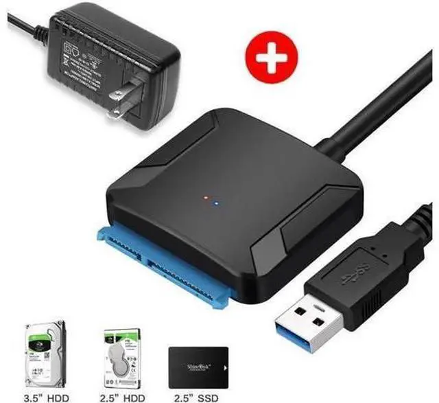 Main image of USB 3.0 To Sata Adapter Converter Cable 22pin Adapters For 2.5 Or 3.5 Inch Sata HDD SSD SataIII To USB3,0 High Quality Fast Delivery