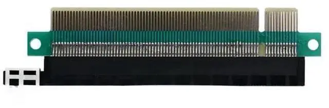 Main image of FOR 90/180 Degree PCI Express 16X Male to Female PCIE Riser Card PCI-E X16 to X16 Slot Protect Tool Adapter for 1U 2U PC Server Case