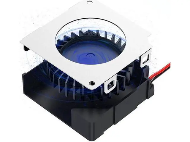 Alt view image 3 of 3 - Cooler Fan for NVME for NGFF M.2 Heatsink Cooling Turbofan SSD Metal Sheet Thermal Silicon Wafer Heat sink M2 SSD Adapter