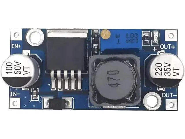 Alt view image 4 of 6 - LM2596s DC-DC Buck Converter 3A Adjustable Voltage Regulator 3.2-35V 1.25-35V DIY Power Supply Step Down Module (1 Pack)