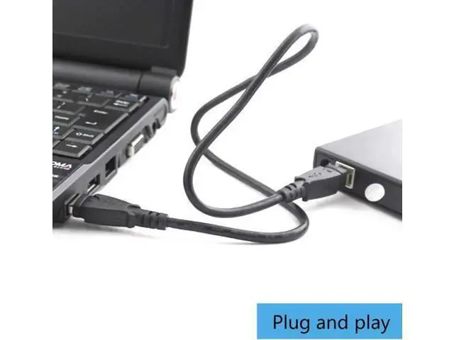Alt view image 6 of 7 - External CD Drive for Laptop, USB2.0 Ultra-Slim Portable CD +/-RW ROM Burner/Writer Compatible with PC Desktop Windows 2000/XP/Vista/Windows7/Windows8(Black)