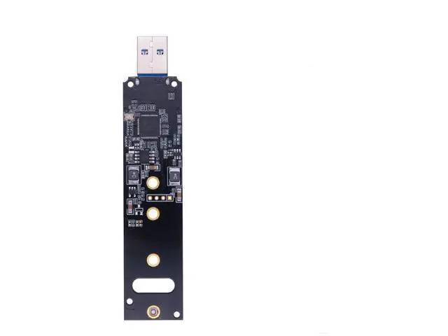 Alt view image 4 of 5 - M.2 NVME USB 3.1 Adapter,M-Key M.2 NVME to USB Card Reader USB 3.1 Gen 2 Bridge Chip with 10 Gbps High Performance, Compatible with Samsung 950/960/970 Evo/Pro or Other M.2 SSDs with PCI-E Type