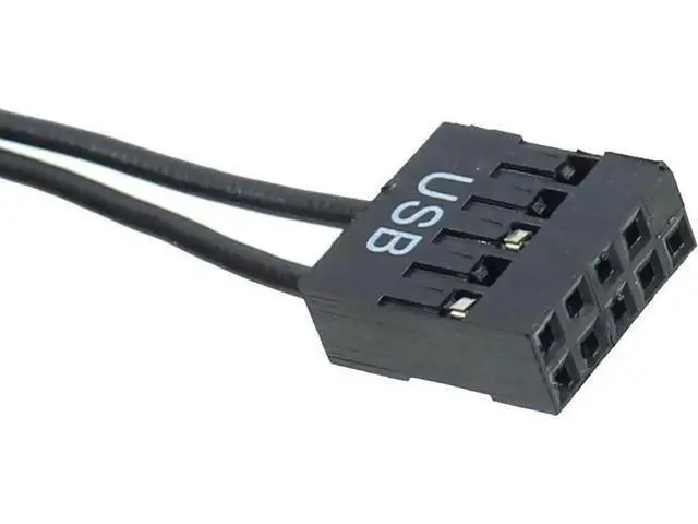 Alt view image 4 of 6 - 9 Pin USB Adapter to SATA SDD 2.5 Inch SDD Power Supply Cable for ITX Motherboard Main Board Notebook