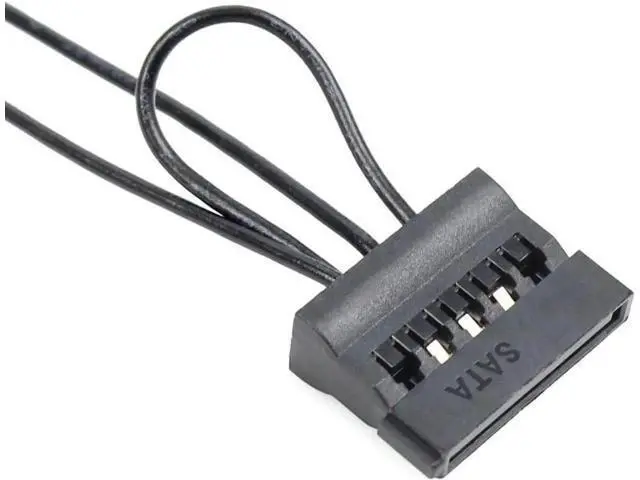 Alt view image 5 of 6 - 9 Pin USB Adapter to SATA SDD 2.5 Inch SDD Power Supply Cable for ITX Motherboard Main Board Notebook