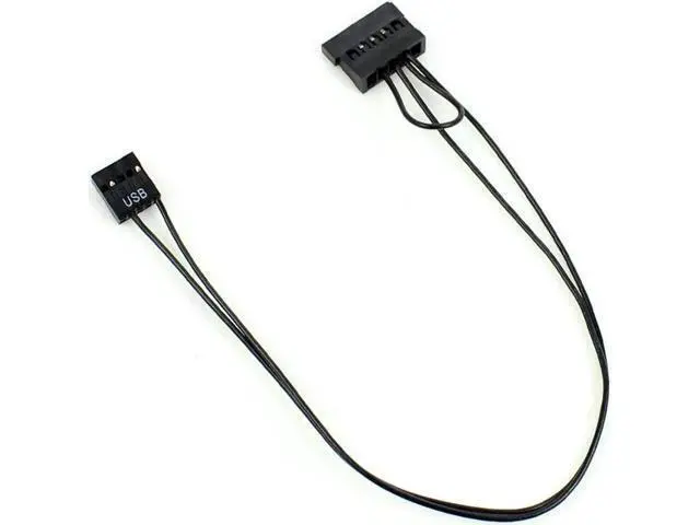 Alt view image 6 of 6 - 9 Pin USB Adapter to SATA SDD 2.5 Inch SDD Power Supply Cable for ITX Motherboard Main Board Notebook