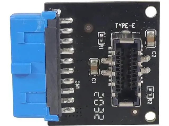 Alt view image 5 of 5 - USB 3.1 Front Panel Socket to USB 3.0 20Pin Header Male Extension Cable Adapter for Motherboard Card 20P USB to Type-E Connector (1 Pcs)
