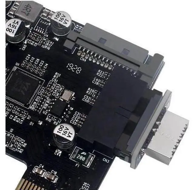 Main image of USB 3.2 Gen 1 to USB 3.2 Gen 2 Header Adapter USB 3.1 Type-E Key-A to USB 3.0 20 Pin Header Converter for Type C Motherboard (Vertical Type)