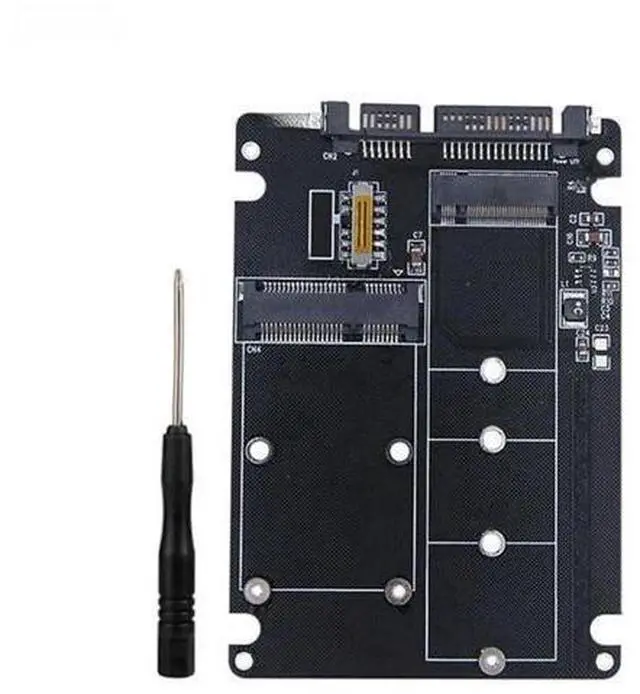 Main image of FOR Adapter SSD M2 mSATA Adapter M2 SATA SSD mSATA SSD to SATA3.0 6Gbps Board 2.5" SATA to M2 Converter M.2 to SATA Riser for Laptop