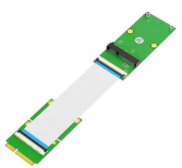 Main image of FOR Half/Full Size Mini PCIE to Mini PCI Express Wifi Card Adapter Cable Half/Full mSATA to mSATA SSD Converter Extender for Desktop