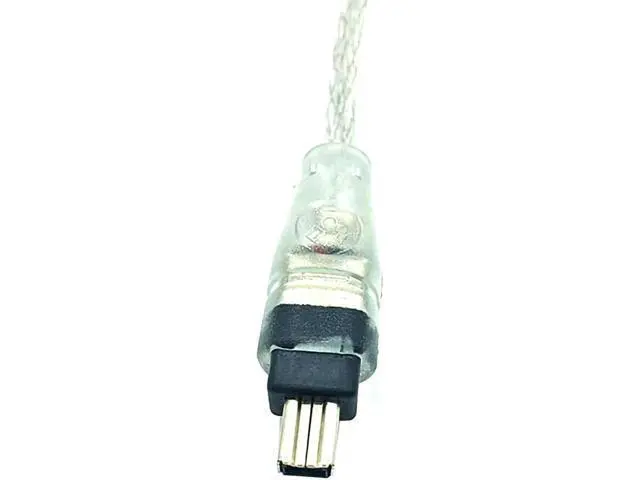 Alt view image 4 of 4 - 1.5M 4P 4 Pin to 4Pin / 6 Pin/USB 2.0 Male IEEE 1394 Adapter Cord Extension Cable for Firewire iLink Mini DV Camera Camcorder (1394 4P to 6P)