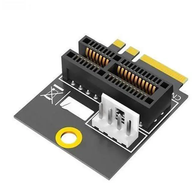 Main image of FOR 2230 M.2 Key A+E to PCIE X1 Adapter Card PCI Express PCI-E 1X Slot to M2 NGFF Key A/A+E/E Converter Riser Card 4Pin Power Supply
