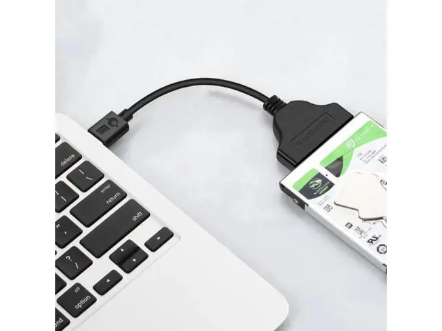 Alt view image 3 of 4 - USB 3.0 to SATA 7 15 22Pin Adapter converter Cable Serial ATA sataIII to USB3.0 For PC laptop 2.5'' Ssd Hdd Hard Disk Drive
