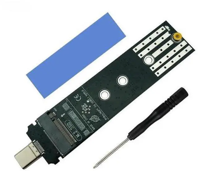 Main image of FOR M.2 NVME/SATA USB3.1 Type-C Adapter Dual Protocol M2 SSD Board M.2 to USB3.1 Adapter for M.2 NVME PCIe SATA NGFF M2 SSD RTL9210B