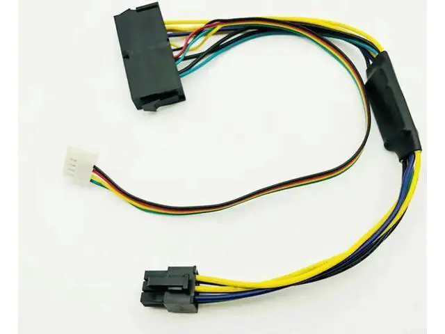 Alt view image 3 of 6 - 30cm ATX Main 24Pin to 6Pin PCI-E PSU Power Adapter Cable 18AWG Power Supply for HP Z220 Z230 SFF Server Workstation Motherboard