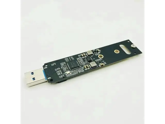 Alt view image 4 of 6 - Portable High Performance NVME to USB Adapter M.2 SSD to Type-A Card USB 3.1 Gen 2 Bridge Chip to M2 SSD Key M for Windows XP/7/