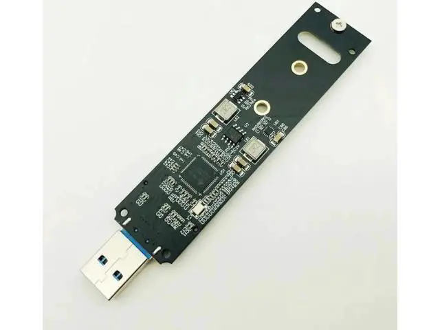 Alt view image 5 of 6 - Portable High Performance NVME to USB Adapter M.2 SSD to Type-A Card USB 3.1 Gen 2 Bridge Chip to M2 SSD Key M for Windows XP/7/