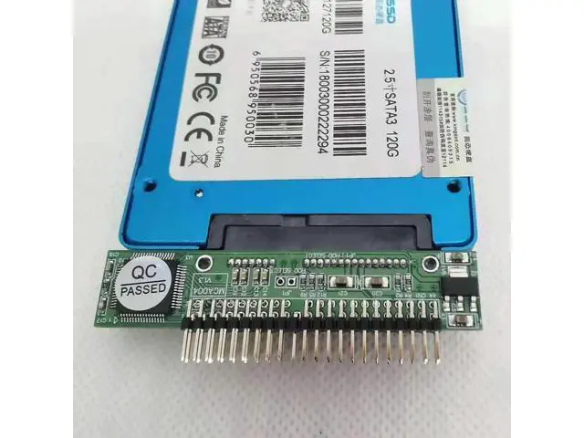 Alt view image 6 of 7 - Laptop SATA to IDE Adapter, Convert 2.5 Inch Serial ATA HDD Hard Disk Drive or SSD to 44 Pin Male PATA Port (Parallel Type)