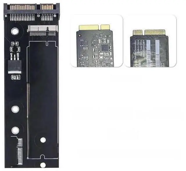 Main image of FOR SSD to SATA Converter Card Board for 2010 2011 2012 for book Air 6+12pin & PRO 7+17pin SSD to SATA 22pin Adapter