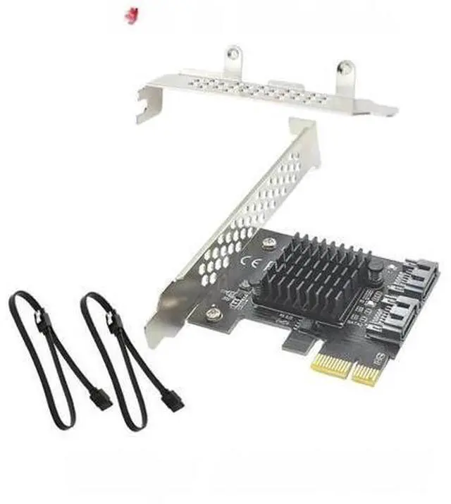 Main image of FOR SATA PCI E Adapter 2 Port SATA 3.0 to PCIe X1 Expansion Adapter Card SATA 3 PCI-e PCI Express Converter ASM1061