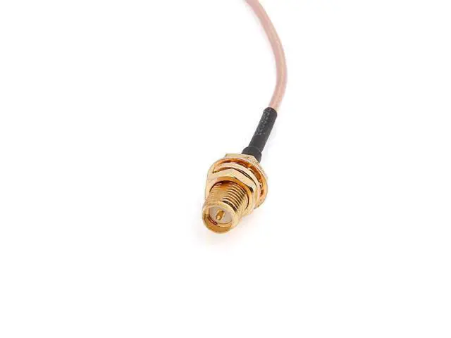 Alt view image 6 of 6 - 1 Pair IPEX to SMA Antenna Extension Cable for Mini PCI-E WiFi Card RF-SMA to IPEX U.FL Connector Antenna Pigtail Adapter