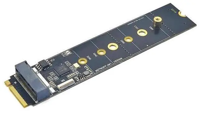 Main image of FOR NVME to M.2 SATA SSD Adapter M Key to B+M Key SSD M2 Adapter Convert Card Riser JMB582 Chip for 2230 2242 2260 2280 M.2 SATA SSD