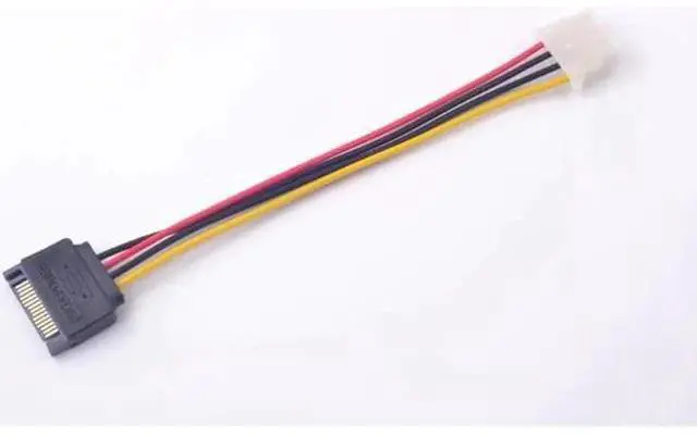 Main image of SATA 15Pin Male to IDE 4Pin Female Power Convert Cable Adapter 20cm