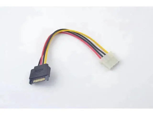 Alt view image 2 of 5 - SATA 15Pin Male to IDE 4Pin Female Power Convert Cable Adapter 20cm
