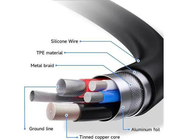 Alt view image 6 of 7 - USB 2.0 Printer Cable 25 FT 2.0 High Speed Printer Cable Type A Male to B Male Long USB A to B Cable 25 Foot