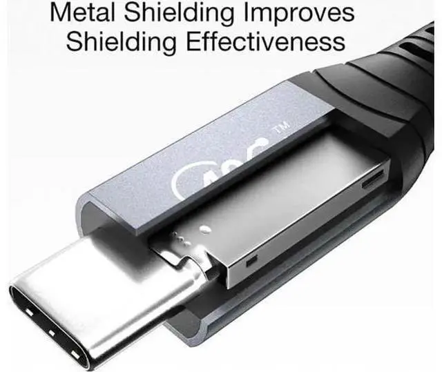 Main image of Thunderbolt 4 USB C Extension Cable USB4 Extend 40Gbps Charging Data Cable 8K@60Hz PD 5A/100W Type-C Data Wire for MacBook Pro, 1 ft. / 0.3M