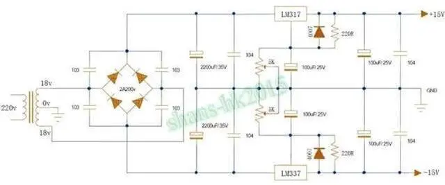 Alt view image 7 of 7 - LM337 DC Adjustable Regulated Power Supply Board: Positive and Negative Regulated Power Supply Adjustable Module XR-103 (1Piece)