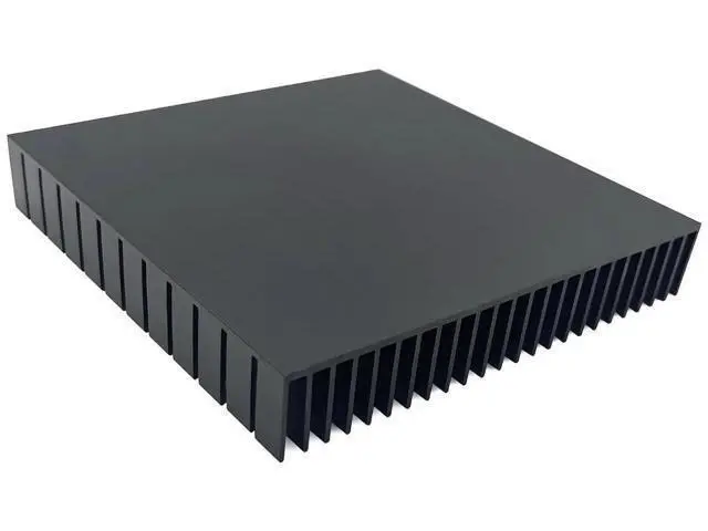 Alt view image 3 of 7 - JVFYI 120mm x 120mm x 20mm Aluminum Heatsink, Large Square Cooler for Router Cooling Base, Power Supply, IC, Graphics Card Memory Chip