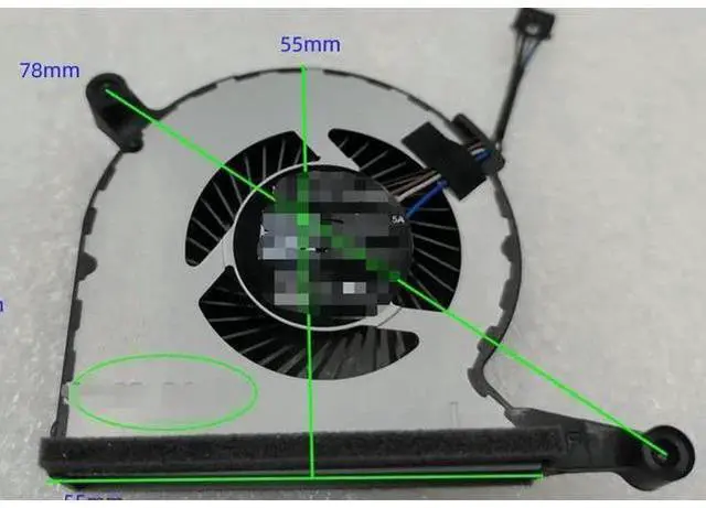 Main image of FOR NS55B00-17E11 6033B0058501 FK6B DFS400705PU0T 6033B0058401 Cooling Fan Cooler Radiator for HSN-IXO1 Dock 120W G2