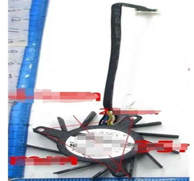 Main image of FOR CPU Cooling Cooler Fan for AY04505UB10BB00 0CWBK 5V 0.42A AY04512UB10BB00 G DC 12V 0.22A 44x44mm Server Round Fan