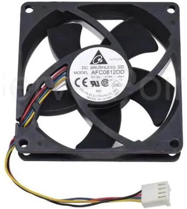 Main image of AFC0812DD Cooler DC12V 0.75A 4-Wire 80x80x20MM 8CM Square Cooling Fan For Delta