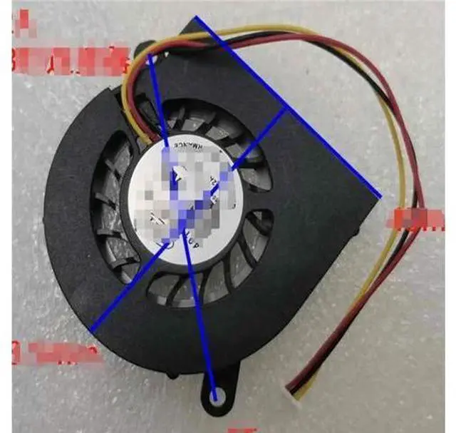 Main image of FOR CPU Cooling fan for 4010H05F 768 DFB501005M 5V 0.42A 4CM 3PIN Video Card VGA Cooler notebook fan