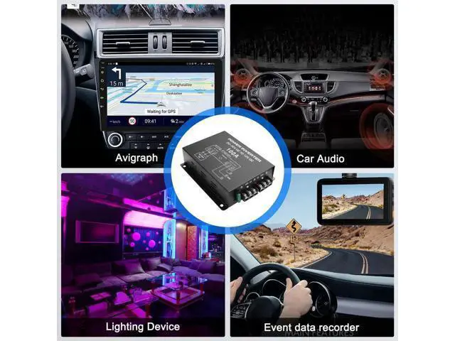 Alt view image 6 of 7 - DC 24V to 12V Step-Down Voltage Converter - 100A, 1200W DC Buck Module Adapter - Car Truck Vehicle Power Supply - 1 Pcs