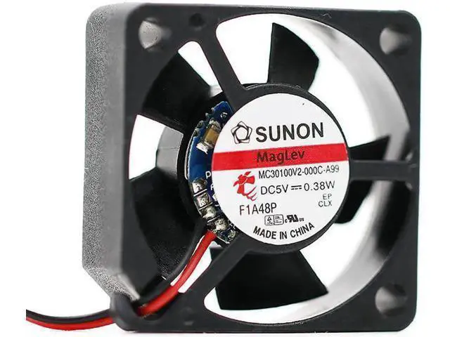 Alt view image 2 of 4 - 2cps 30mm fan For Sunon MC30100V2-000C-A99 3010 5V 0.38W Quiet Cooling Fan 4.6CFM 8000RPM
